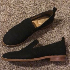 Franco Sarto Black Loafers